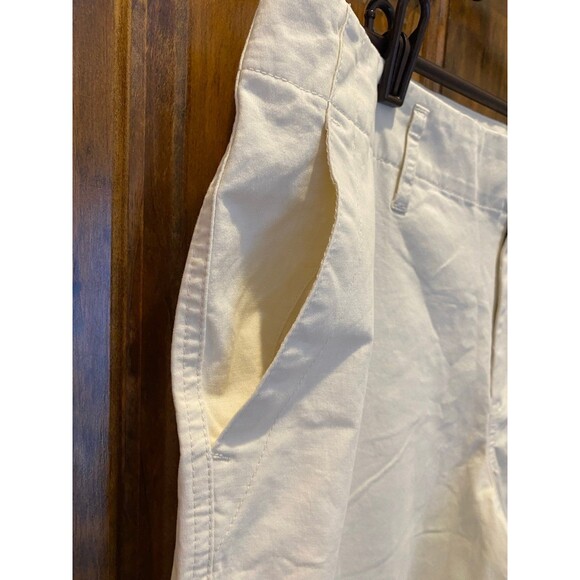 A New Day Pants NWT High Rise Straight Leg Slacks Cream Plus Size 16 R Cropped - Picture 3 of 9